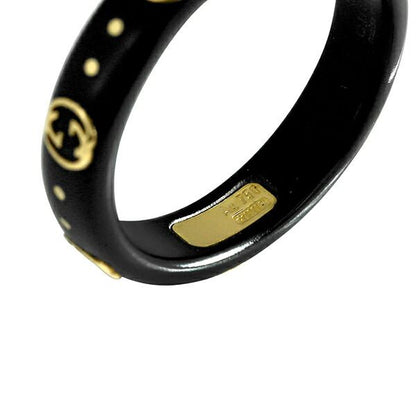 Gucci Ring Icon Black Gold
