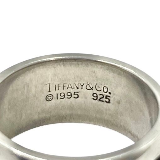 Tiffany & Co Tiffany & Co Ring - Grooved Double Line Silver