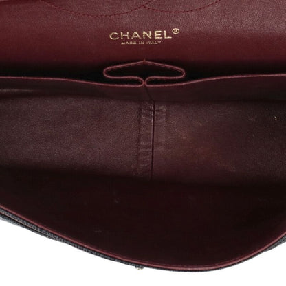 Chanel Matelasse 30 Double Flap Caviar Skin Chain Shoulder Bag For Men 30