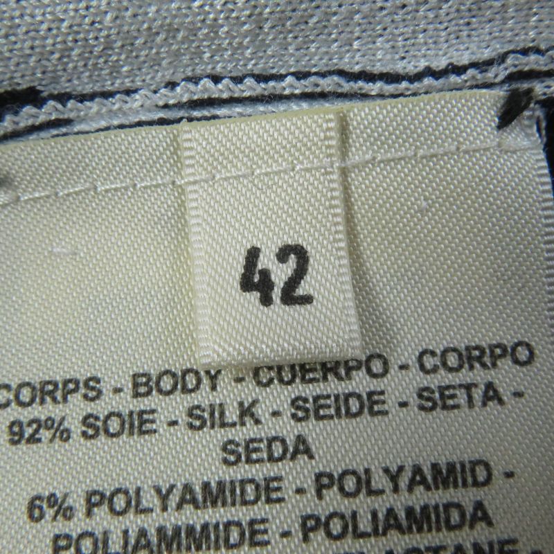 Hermes 24 Year 4e2654d6 None Order Silk Knit Jacquard Short Sleeve Short Sleeve