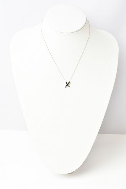 Tiffany & Co Necklace Pendant Silver Tiffany & Co Paloma Picasso Cross Motif