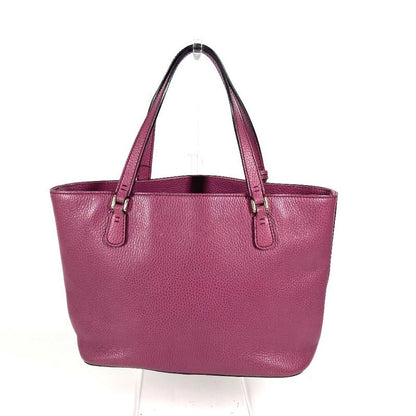 Gucci Shoulder Bag Interlocking G 388561 Leather Purple
