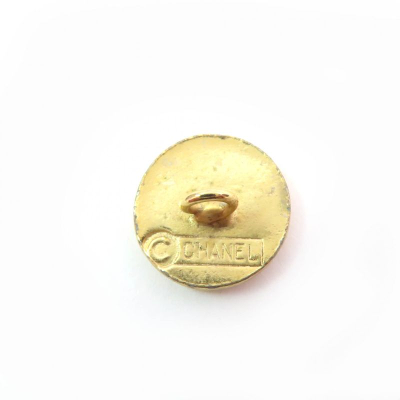 CHANEL Vintage Coco Mark Button Gold Button Metal Button Set Of 14 Gold Ladies