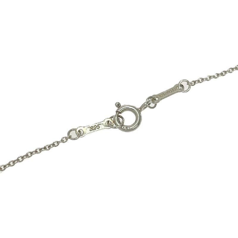 Tiffany & Co Silver Elsa Peretti Eternal Circle Necklace 4.0g 925 Engraved