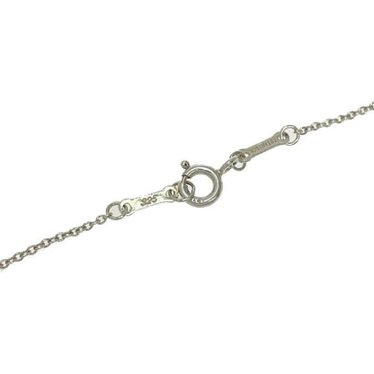 Tiffany & Co Silver Elsa Peretti Eternal Circle Necklace 4.0g 925 Engraved
