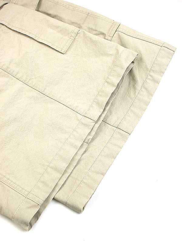 Balenciaga 23aw Flared Cargo Pants Flared Cargo Long Pants 768810 Tkp27 Beige L