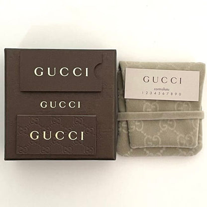 Gucci Clover Necklace Silver Polished Ag 925