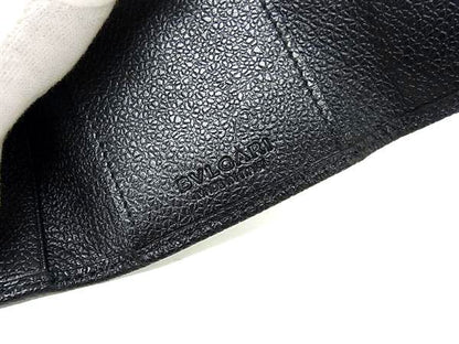 Bvlgari Leather 6-ring Key Case Key Case Men's Women's Black Fh0221
