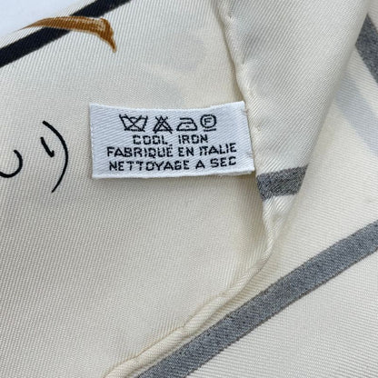 Louis Vuitton Scarf Tree Leaves Yellow