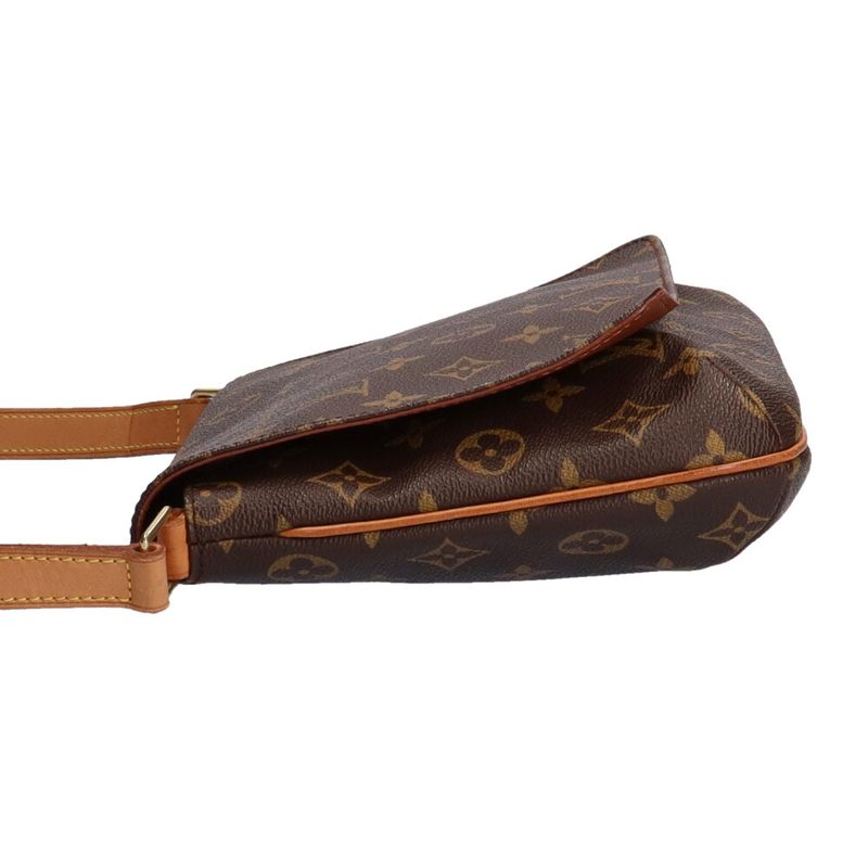 Louis Vuitton Shoulder Bag Monogram Musette Tango Monogram Canvas M51257 Brown