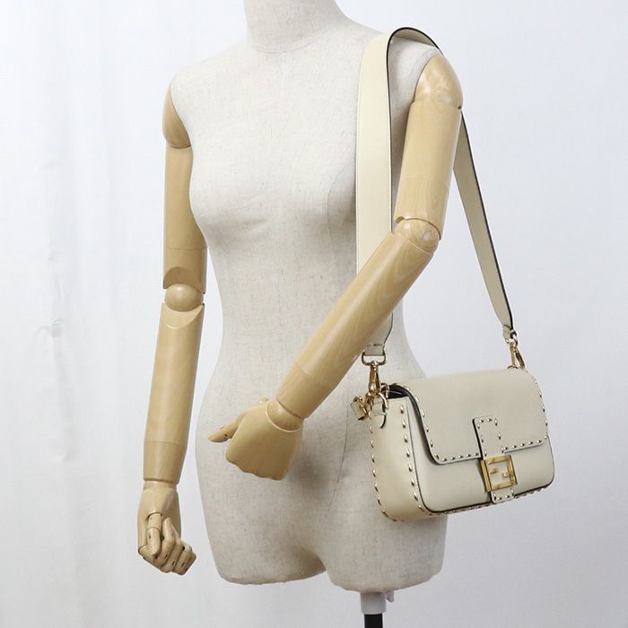 Fendi 2WAY Bagged 8br600 Shoulder Bag Leather Women