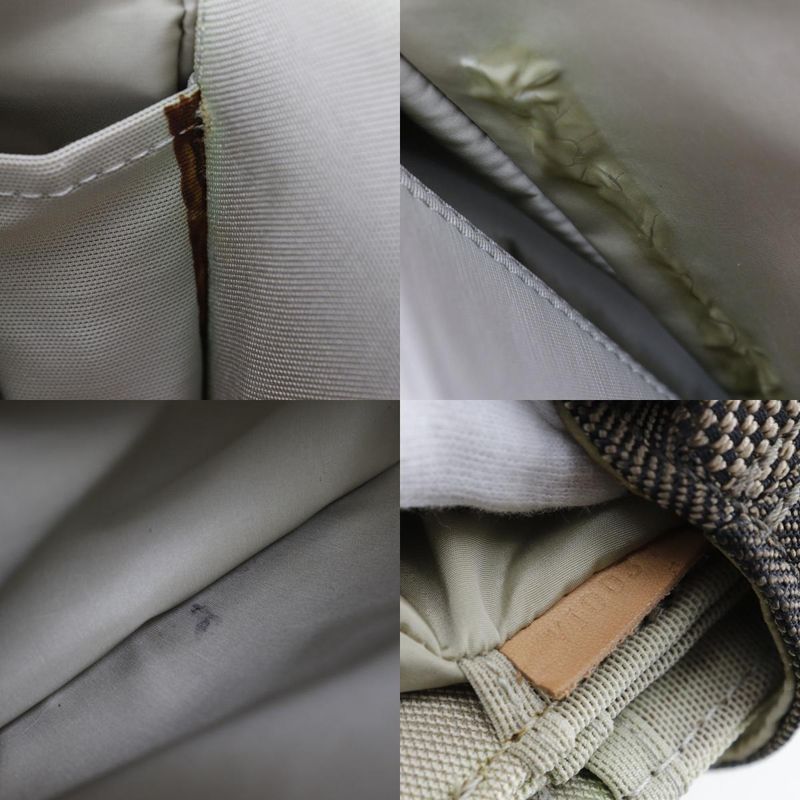 Louis Vuitton Messager M93030 Damier Geant Canvas Tail Brown Vi0034 Men's