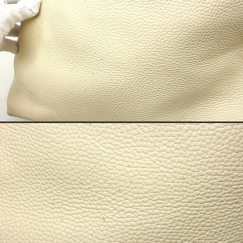 Gucci Soho Semi Shoulder Bag 536196 Leather Cream Fringe