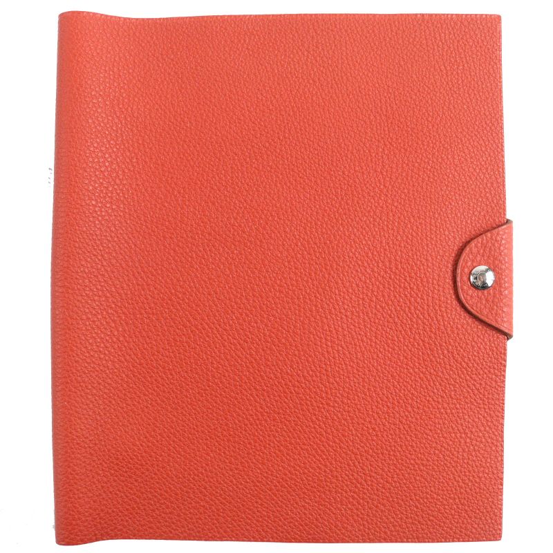 Hermes Ulysse MM Silver Hardware Togo Leather Notebook Cabas - Notebook Cabas -