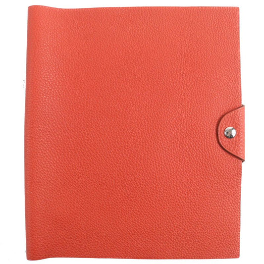 Hermes Ulysse MM Silver Hardware Togo Leather Notebook Cabas - Notebook Cabas -