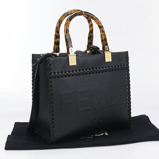 Fendi Sunshine Small 8bh394 AHW4 F0kur Tote Bag Leather Women