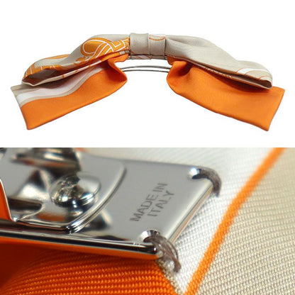 Hermes Silk Grenelle GM Barrette Women's Pre-owned