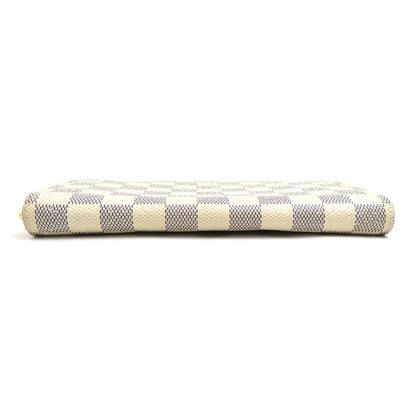 Louis Vuitton Round Zipper Long Wallet Damier Azure Zippy Wallet