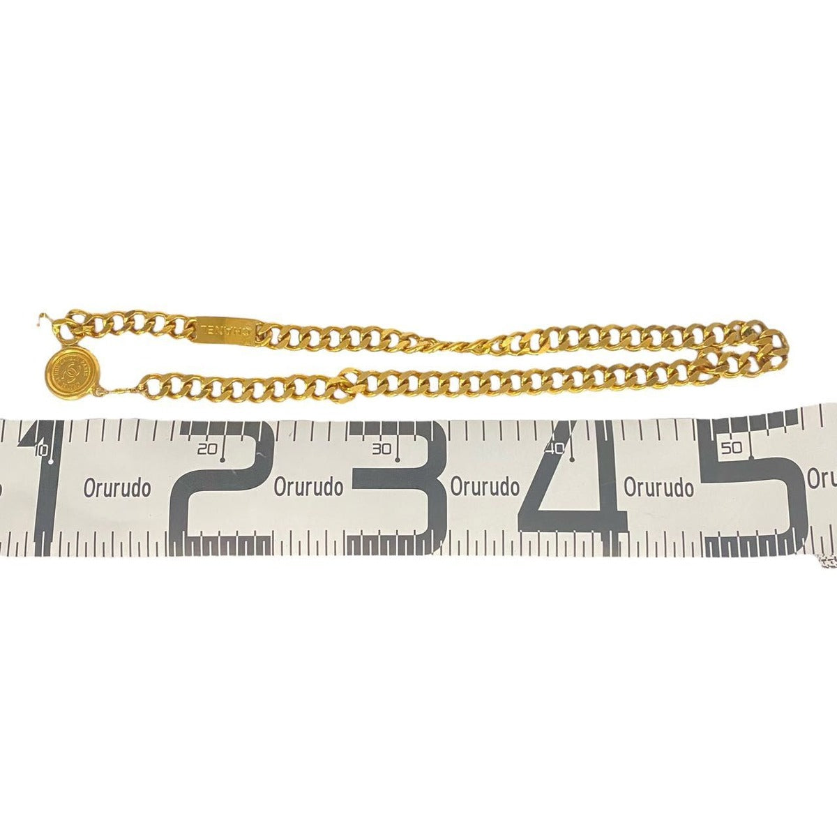 Chanel Chain Belt CC Logo Gold — view 5