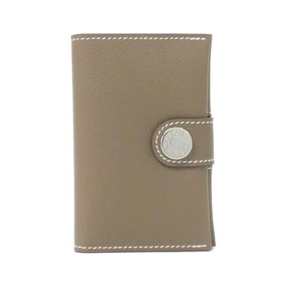 Hermes Card Case Card Holders Silver