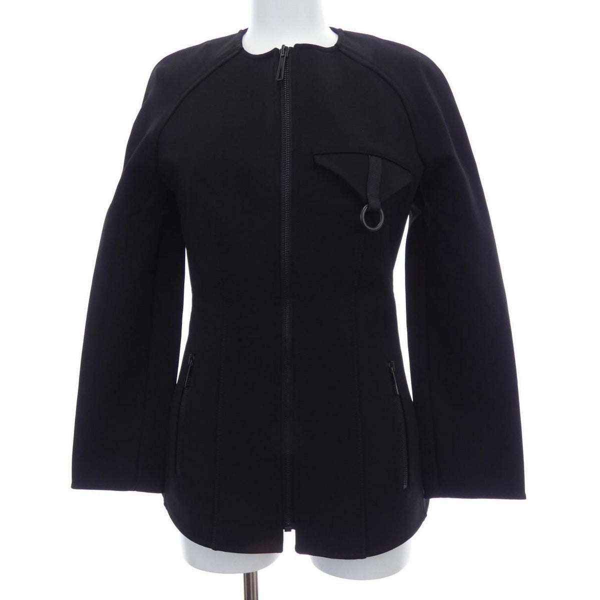 Hermes Collarless Jacket 34
