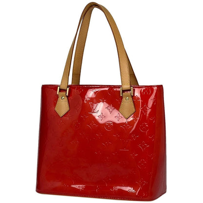 Louis Vuitton Vernis Houston Pomme D'Amour Shoulder Handbag Red Rouge