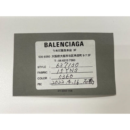Balenciaga Leather Coin Case Metallic Purple — view 11