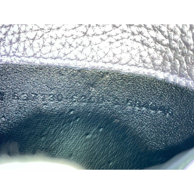 Balenciaga Leather Coin Case Metallic Purple — view 10