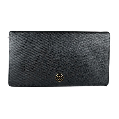 Chanel Bifold Wallet Here Button