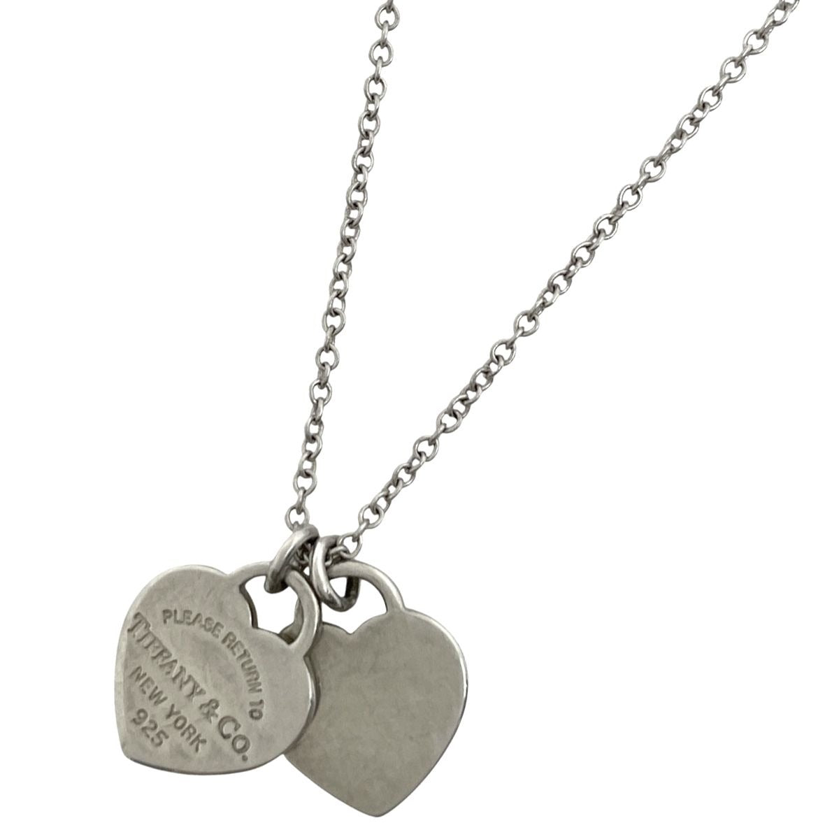 Tiffany & Co. Return Toe Necklace Double