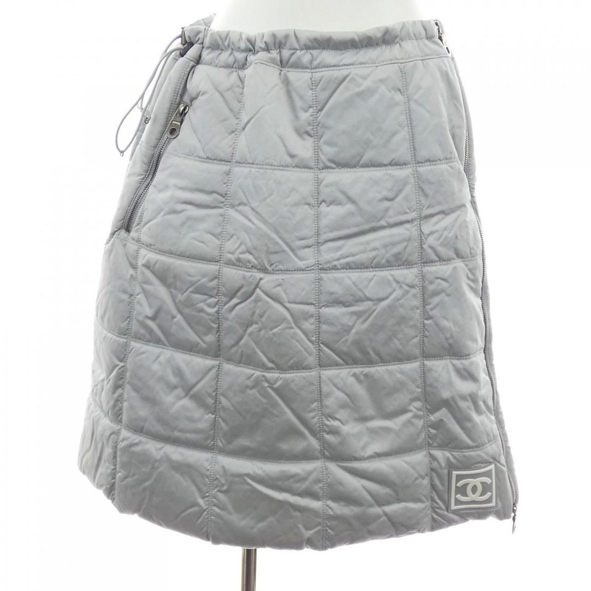 Chanel Identification Skirt Gray