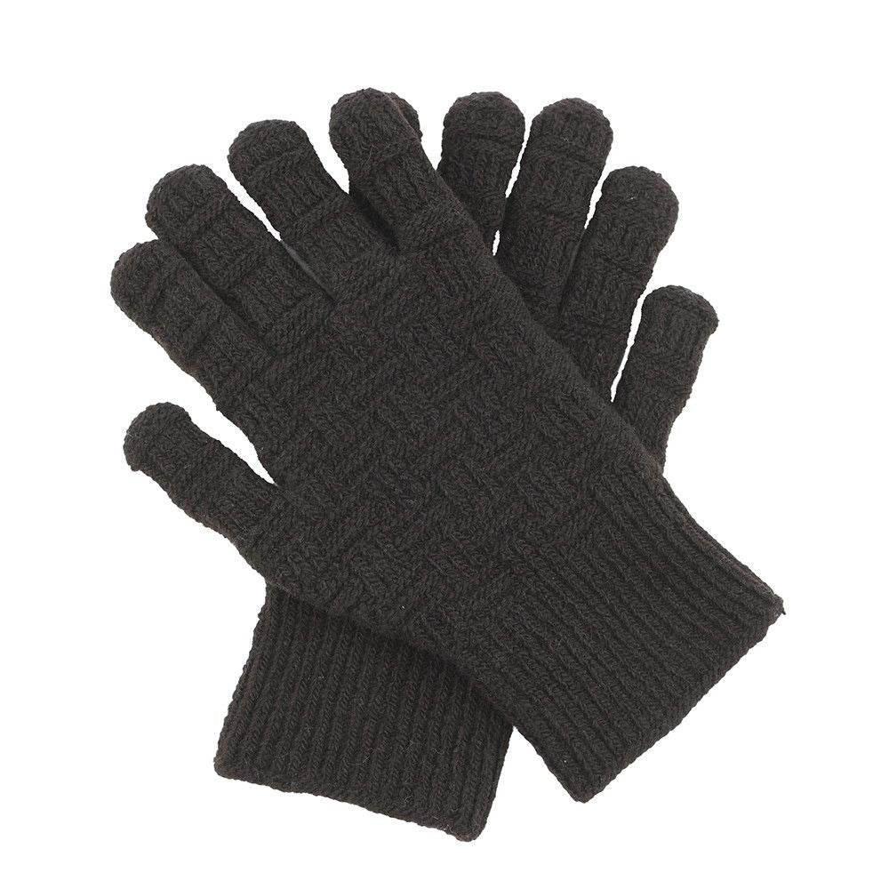 Bottega Veneta Gloves Intreccio Wool Cashmere