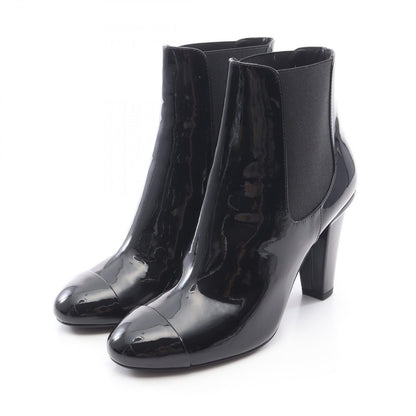 Chanel Boots Patent Leather