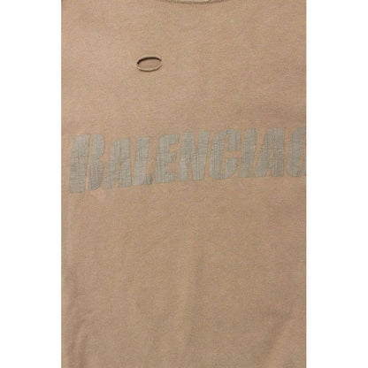 Balenciaga Tkvb 8 Destroyed Logo Print T-Shirt XS — view 3
