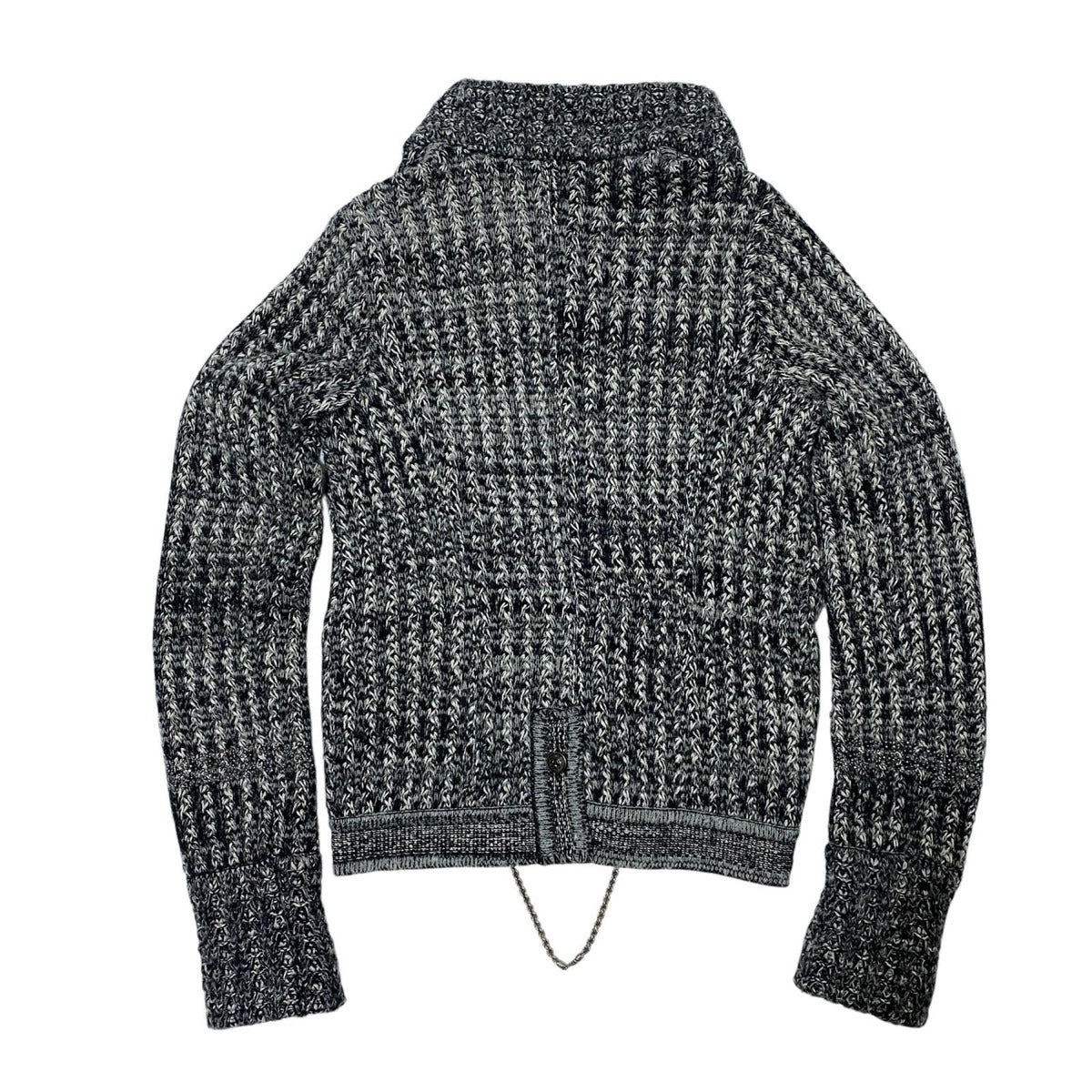 Chanel Cashmere Knit Chain Bijou Cardigan 36 — view 2