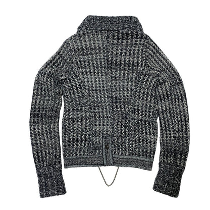 Chanel Cashmere Knit Chain Bijou Cardigan 36 — view 2