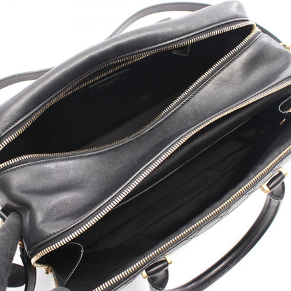 Saint Laurent Paris Handbag Rear Duffle Black Leather 2-Way — view 3