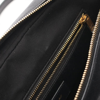 Saint Laurent Paris Handbag Rear Duffle Black Leather 2-Way — view 8