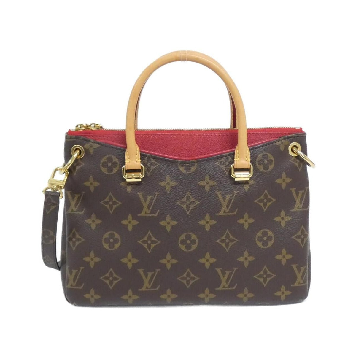Louis Vuitton Monogram Pallas BB Bag Brown
