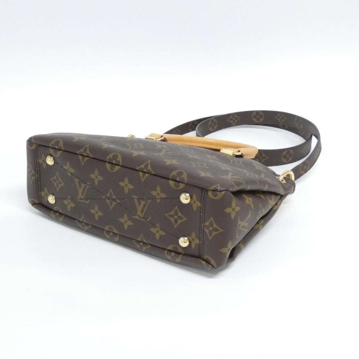 Louis Vuitton Monogram Pallas BB Bag Brown — view 3