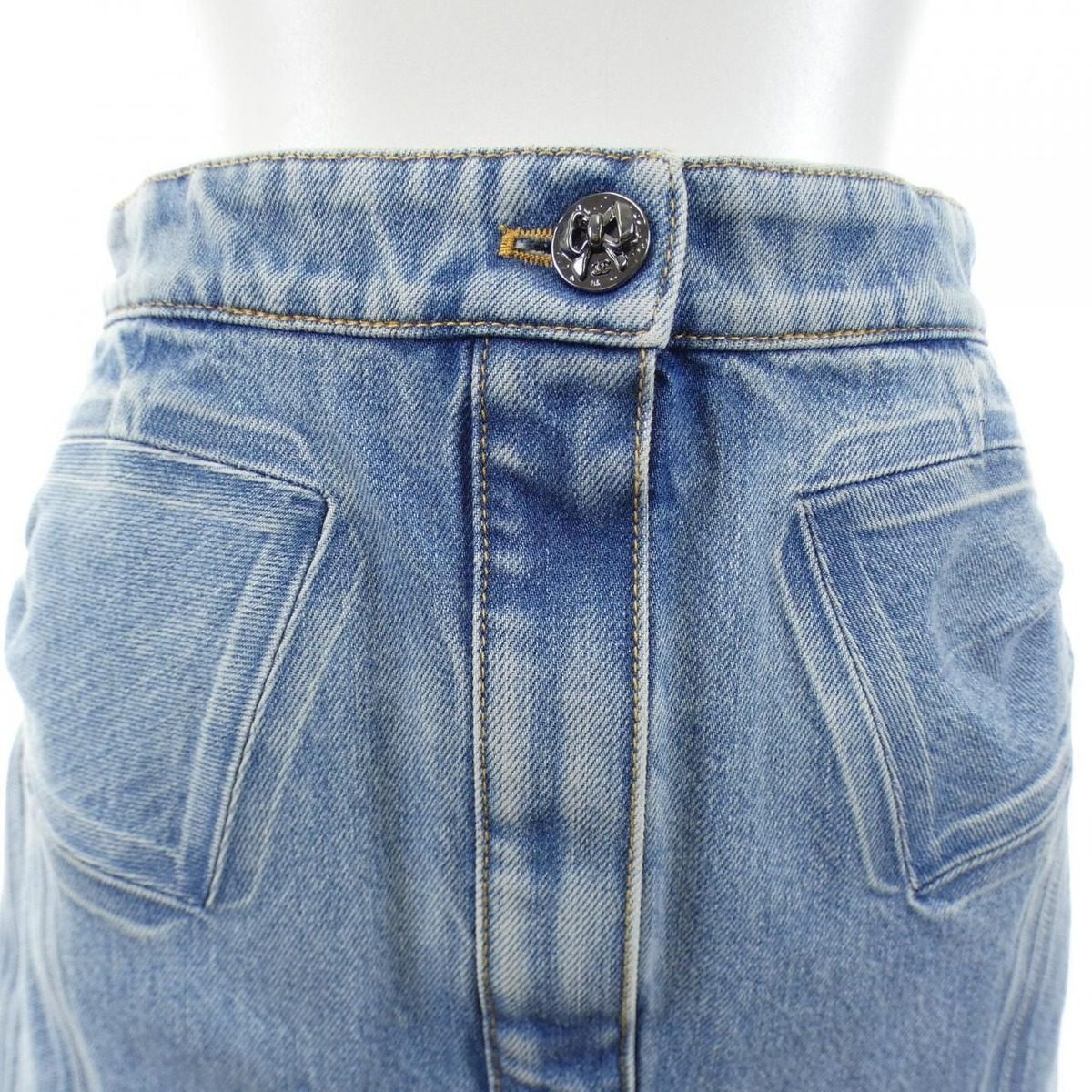 Chanel Skirt Blue — view 6