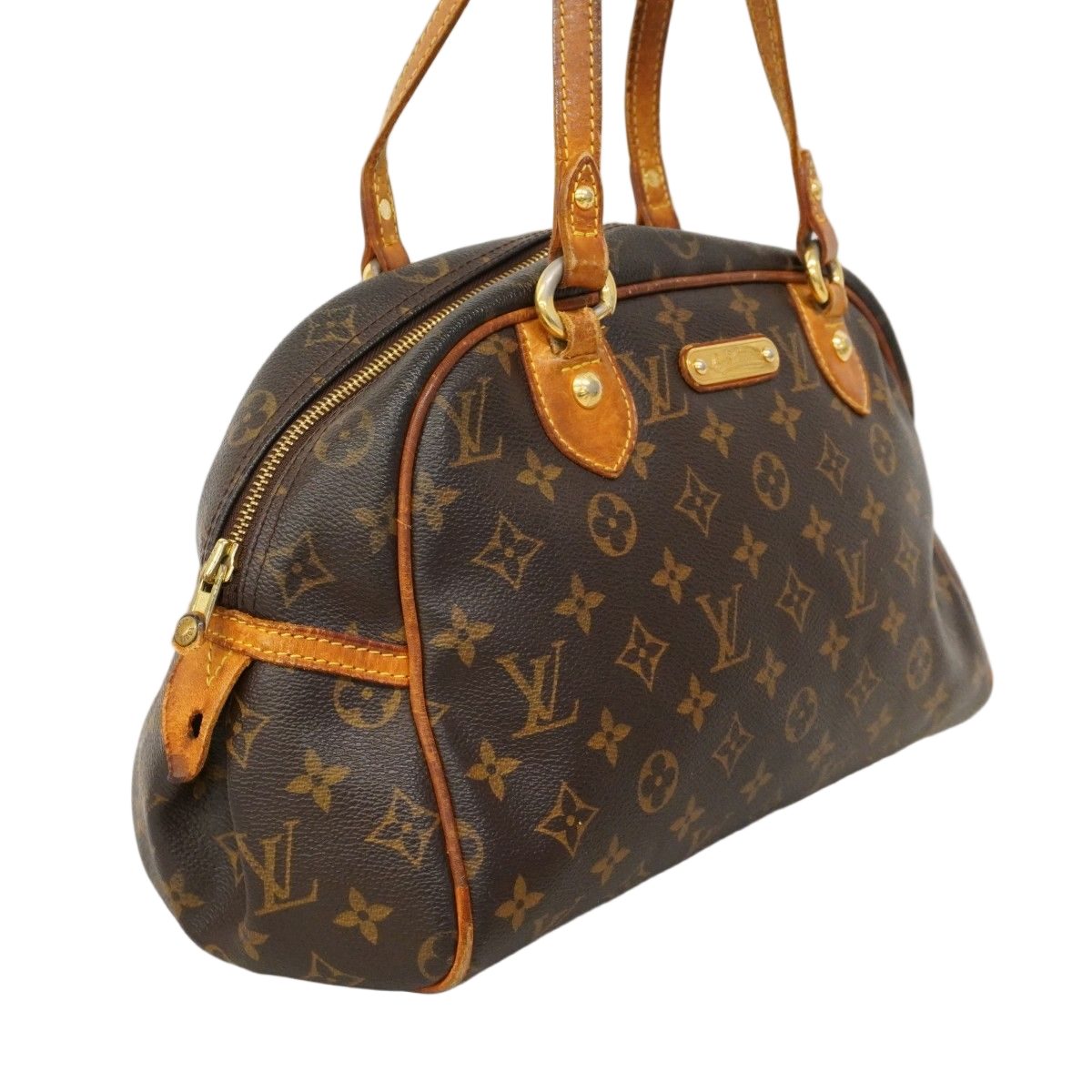 Louis Vuitton Handbag Monogram Montorgueil PM Brown — view 2