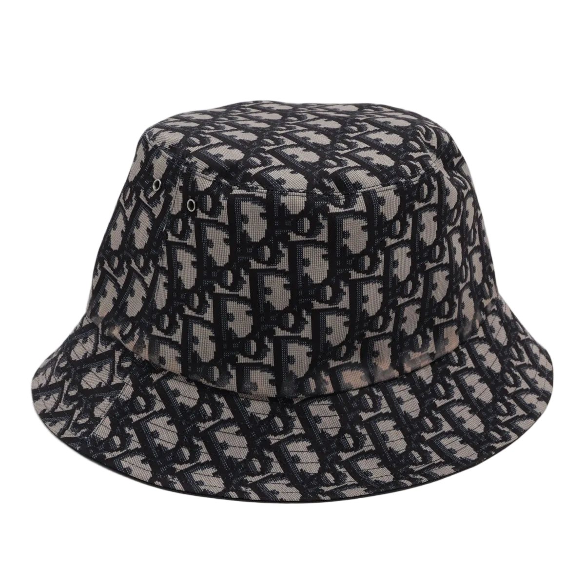 Dior Oblique Bucket Hat Navy — view 2