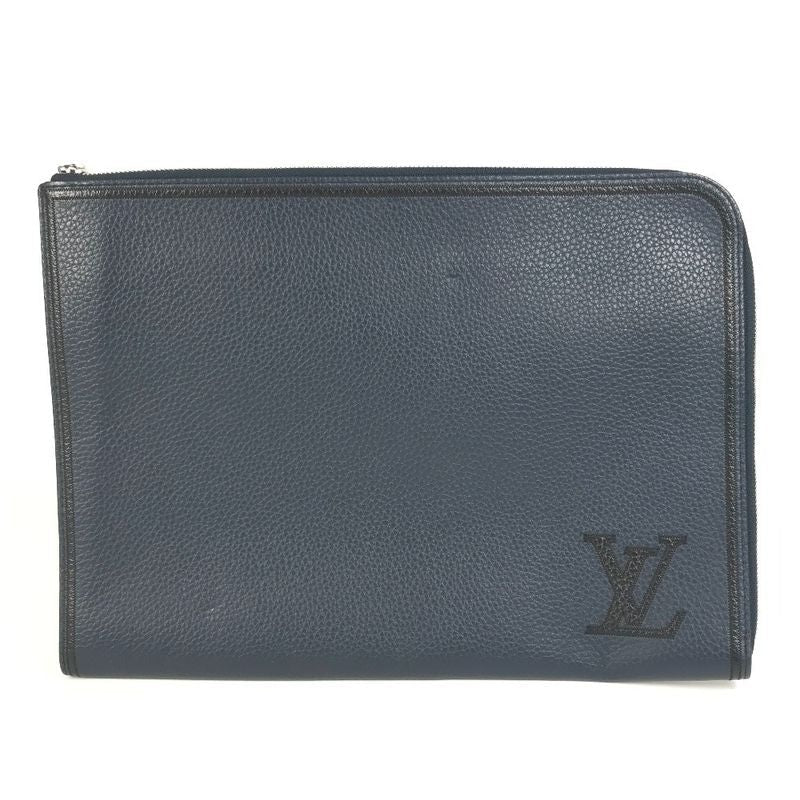 Louis Vuitton Pochette Jules GM Taurillon Leather Navy