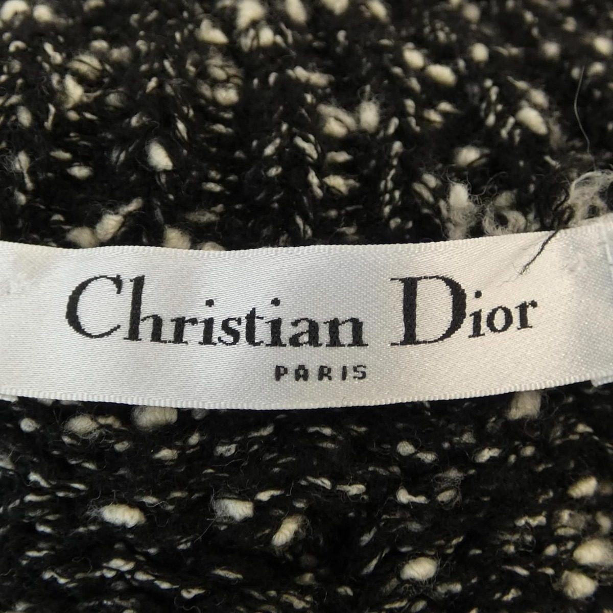 Dior Knit Sweater Black — view 4