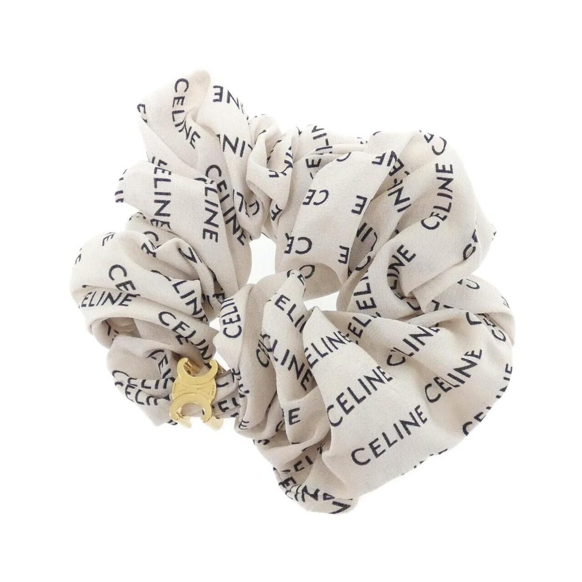 Celine Scrunchie Hair Accessories White