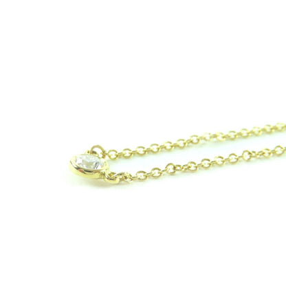 Tiffany & Co. Elsa Peretti By The Yard Necklace 18K YG Diamond 0.08ct — view 5
