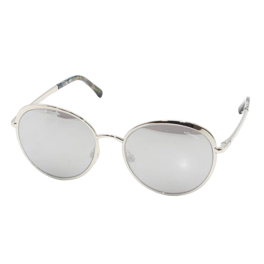 Chanel CC Logo Round Sunglasses Eyewear