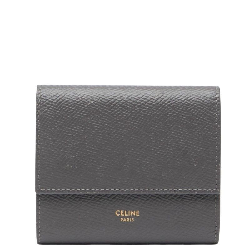 Celine Gray Leather