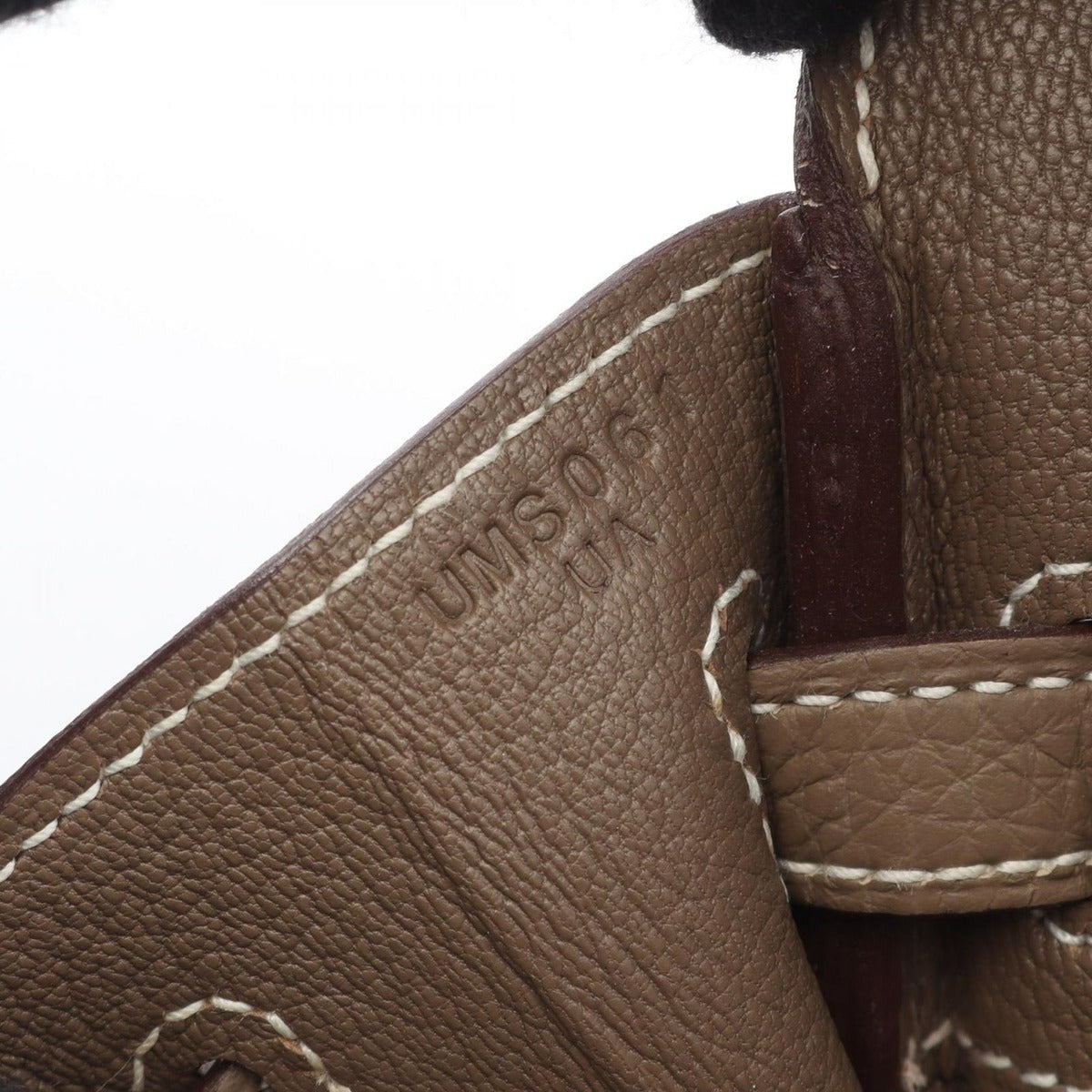 Hermes Handbag Birkin 25 Etoupe Leather — view 5